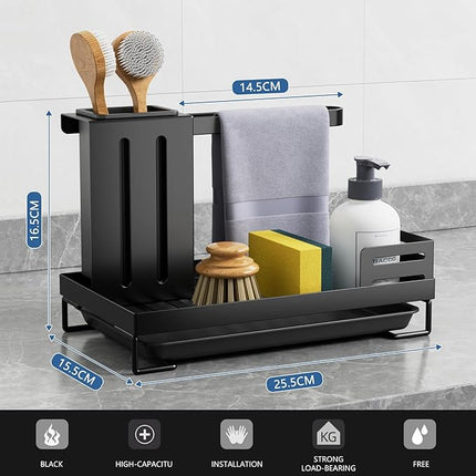 Support porte-éponge pour évier de cuisine - E-menage