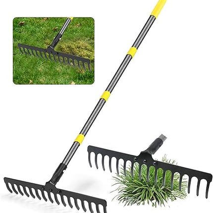 Caossuixin - Garden Rake with 16 Teeth