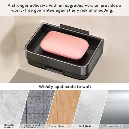 Porte-savon autocollant pour douche - E-menage
