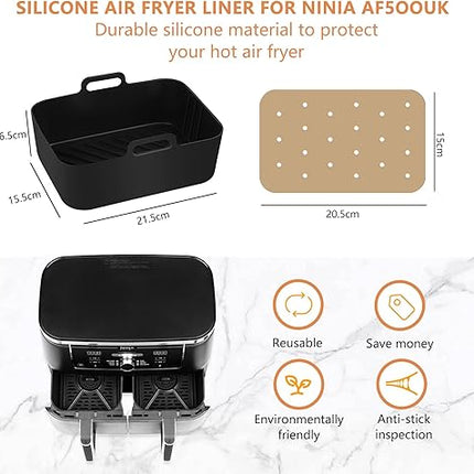 NVIYAM - Lot de 10 accessoires pour friteuse à air