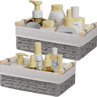 Yawinhe - Lot de 2 Panier de Rangement - E-menage