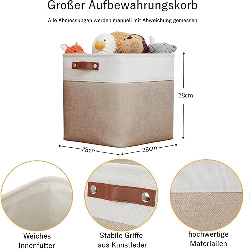 VIIHTYISA - Lot de panier boîtes de rangement - E-menage