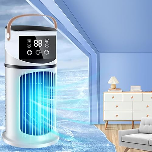 Air purifier with LED lighting