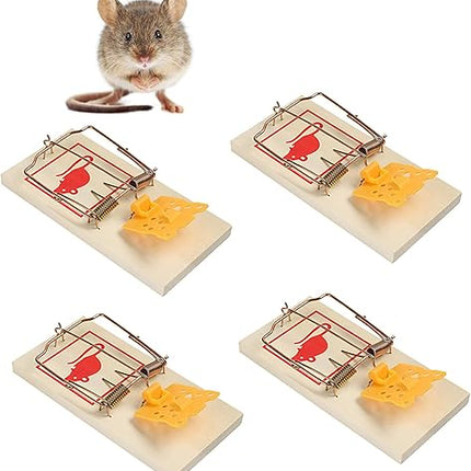 ShiWuYou - Lot de 4 Pièges à souris - E-menage