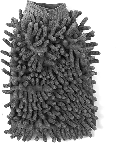 gant en microfibre chenille - E-menage