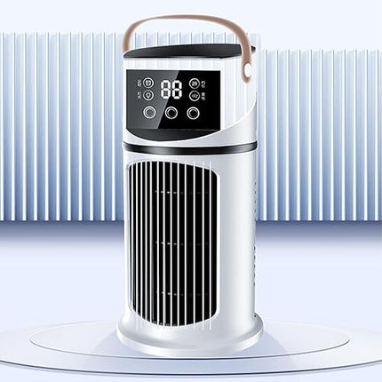 Air purifier with LED lighting