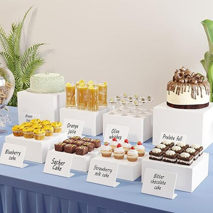 WOOLUCK® - 4 pièces de présentoir buffet - E-menage