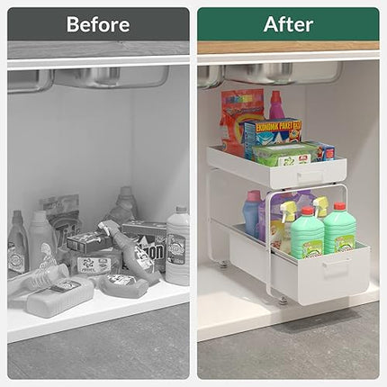 Todeco - Under Sink Storage Shelf