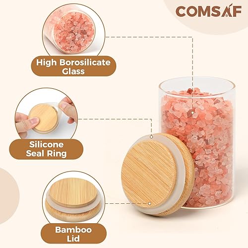 ComSaf® - lot de 12 pots à épices - E-menage