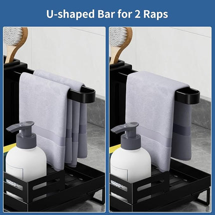 Support porte-éponge pour évier de cuisine - E-menage