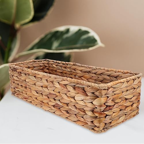 PRETYZOOM - Panier de rangement en jacinthe