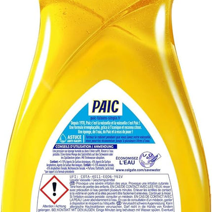 Liquide Vaisselle Paic Citron