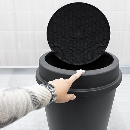 psetebo - 50l anthracite plastic bin