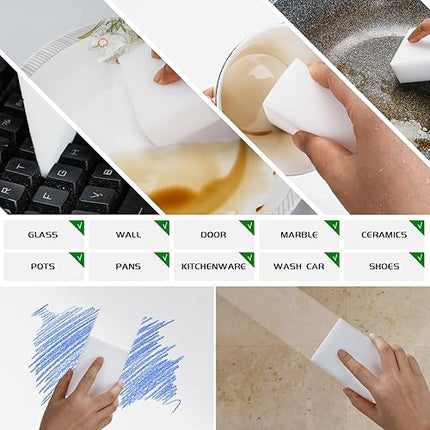 Welsberg - Lot de 20 éponges magique en melamine - E-menage