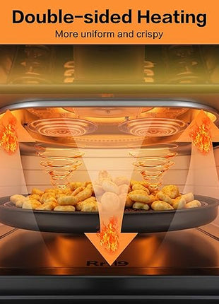 Friteuse à air chaud 2 chambres - E-menage