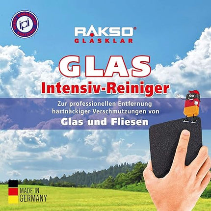RAKSO - Nettoyant intensif pour vitres et carreaux - E-menage