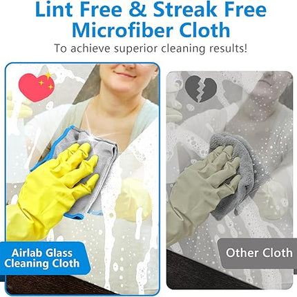 airlab- Lot de 6 chiffons magiques en microfibre