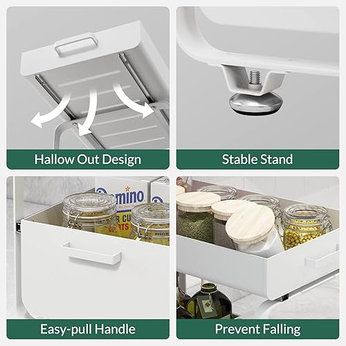 Todeco - Étagère de Rangement sous évier - E-menage