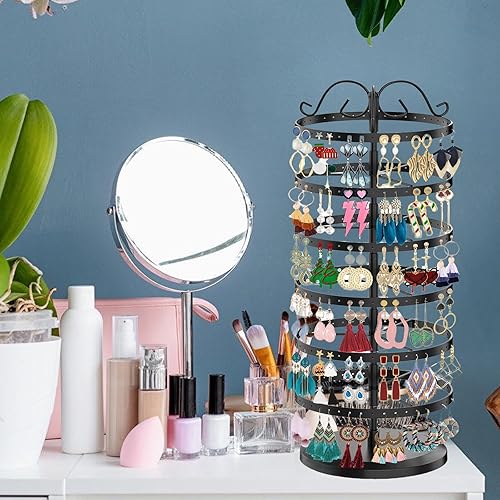 présentoir à bijoux rotatif à 6 niveaux - E-menage