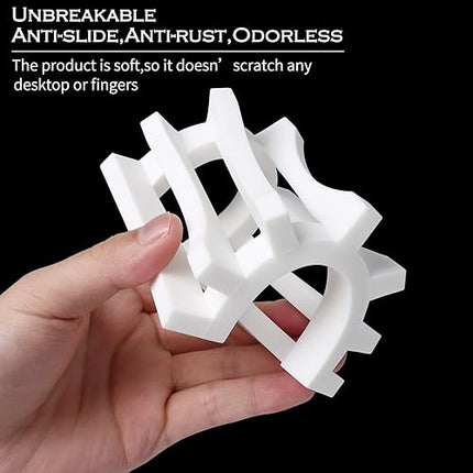 Topsky - Lot de 2 porte-savon en silicone - E-menage