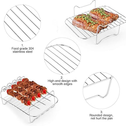 Lot de 2 accessoires de friteuse à air chaud