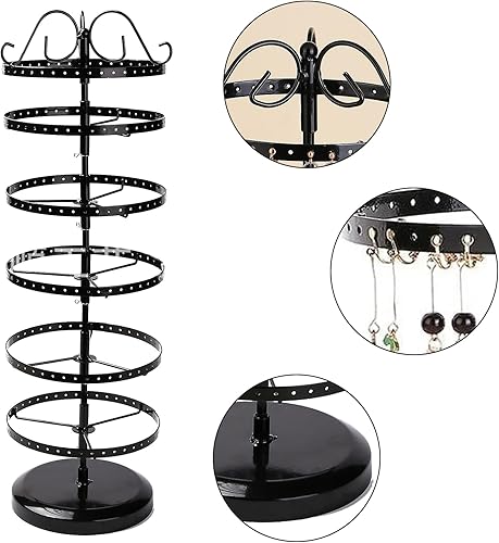 présentoir à bijoux rotatif à 6 niveaux - E-menage
