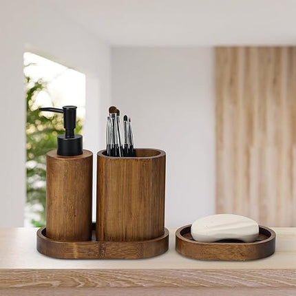 Ensemble d'accessoires de salle de bain, 4 pièces