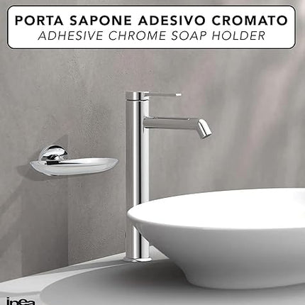 IPEA - Porte-savon adhésif mural en métal