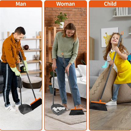 Lightweight Broom + Dustpan