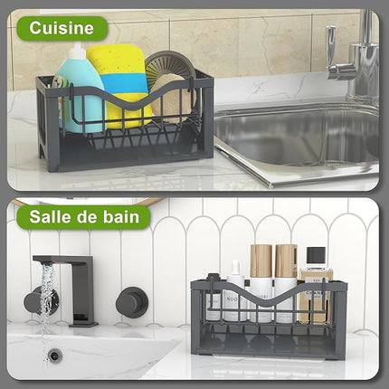 Organisateur pour éponges d'évier de cuisine
