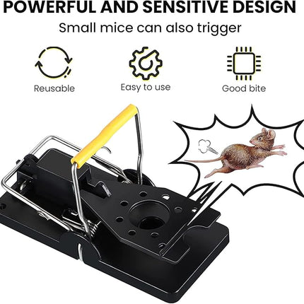 ASPECTEK - 6pcs de  Piege à Rat