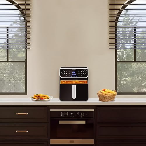 Aigostar - Friteuse à air sans huile 1700W , 8L - E-menage