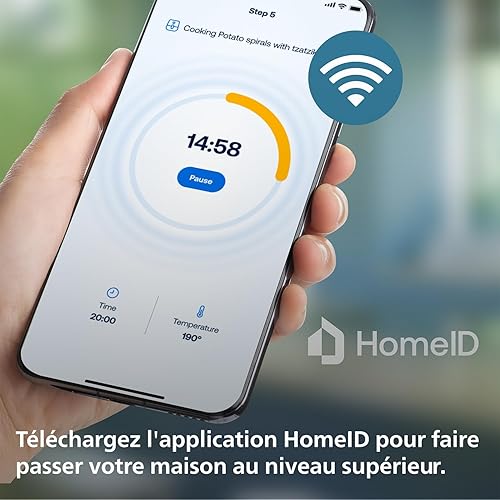 Friteuse Sans Huile avec Wi-Fi - E-menage