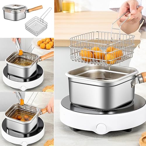 Friteuse en acier