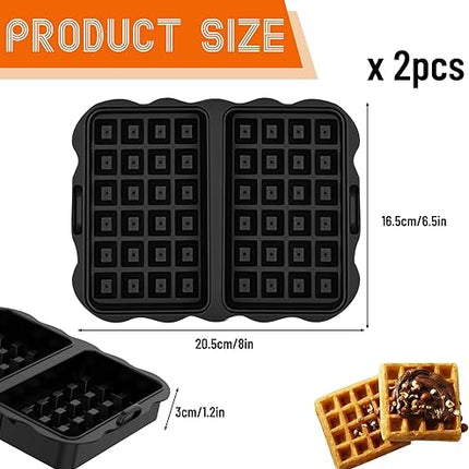 kit de 2 moules en silicone pour friteuse à air chaud