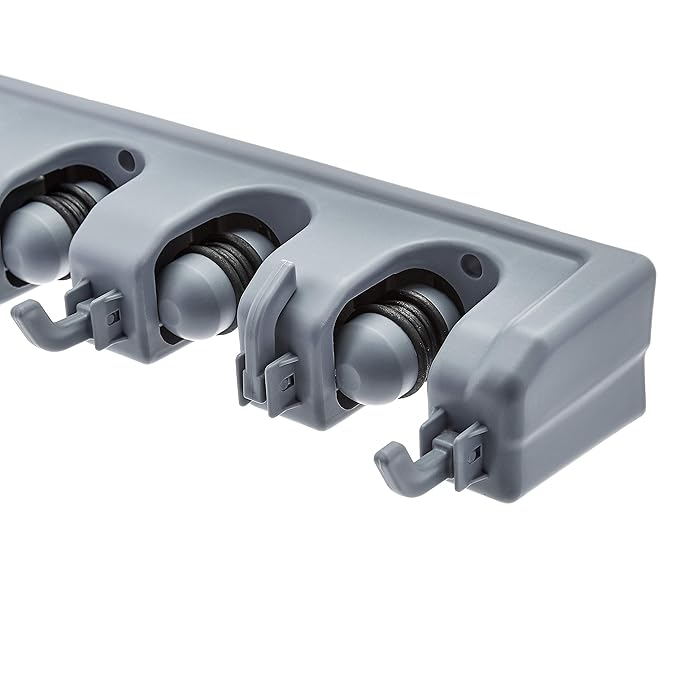 Support mural pour balais et outils de jardin - E-menage