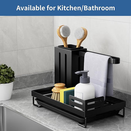 Support porte-éponge pour évier de cuisine - E-menage