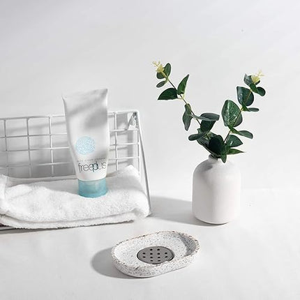 IMEEA Terrazzo - Porte-savon double couche pour salle de bain