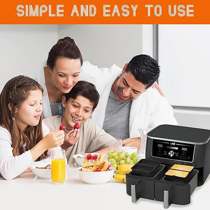 kit de 2 moules en silicone pour friteuse à air chaud