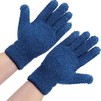lot de 2 paires de gants de nettoyage en microfibre