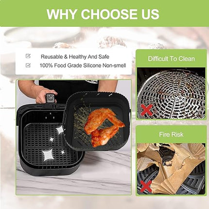 Bestash - Lot de 14 accessoires pour friteuse à air