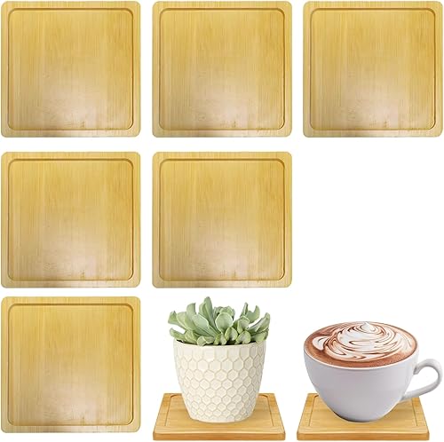 lekefeto- lot de 6 mini plateaux - E-menage