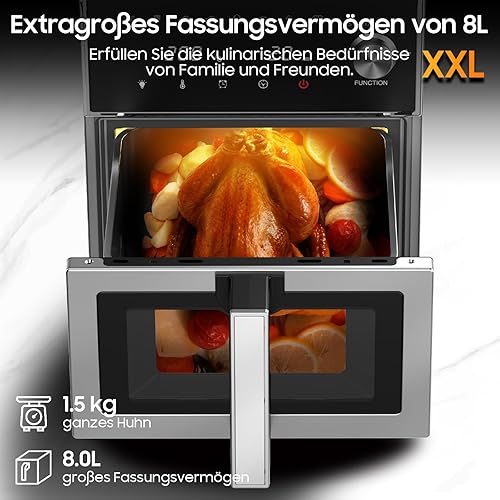 iceagle - Friteuse à air chaud XXL - E-menage