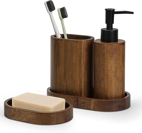 Ensemble d'accessoires de salle de bain, 4 pièces