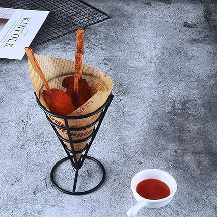 Jicyor - kit de 3 pièces de présentoir de frites - E-menage