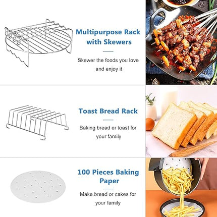 Lot de 14 accessoires pour friteuse à air