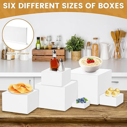 alongen - lot de 6 rehausseurs de buffet