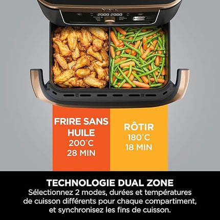 Ninja Foodi FlexDrawer - Friteuse à air