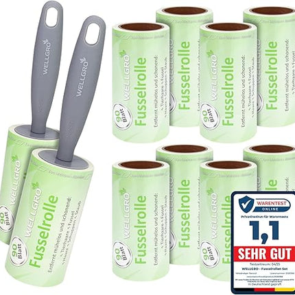 wellgro- lot de 10 rouleaux de peluches - E-menage