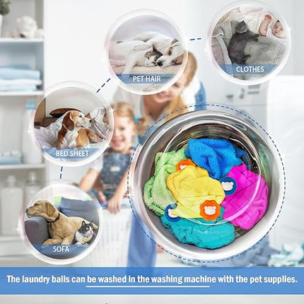 lot de 12 boules de nettoyage anti-peluches